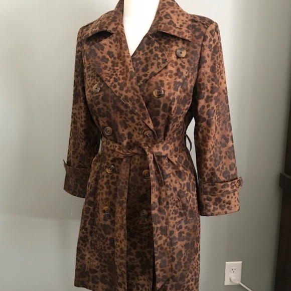 Cache Jackets & Blazers - Cache Stunning Animal Print Coat Size Large